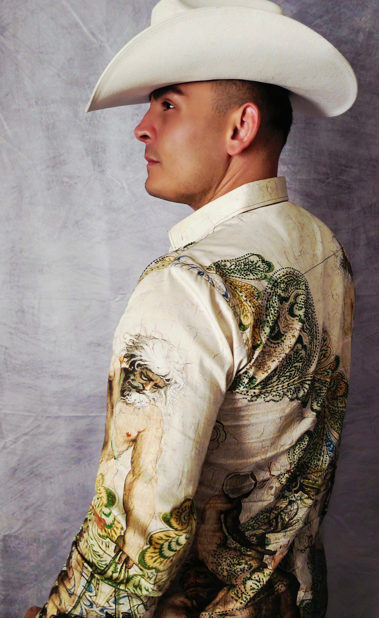 OLIVE GREEN SLEEVE SHIRT