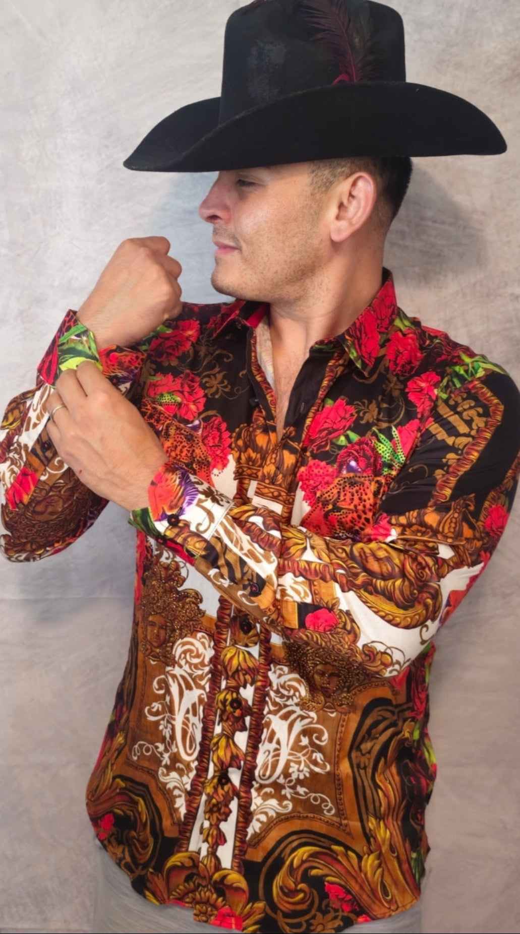 Lafayette Rhinestone Long Sleeve Shirt