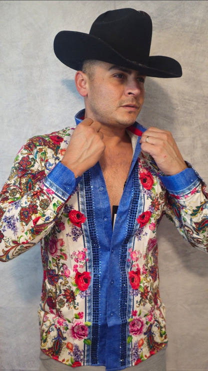 PAISLEY GARDEN LONG Sleeve Shirt