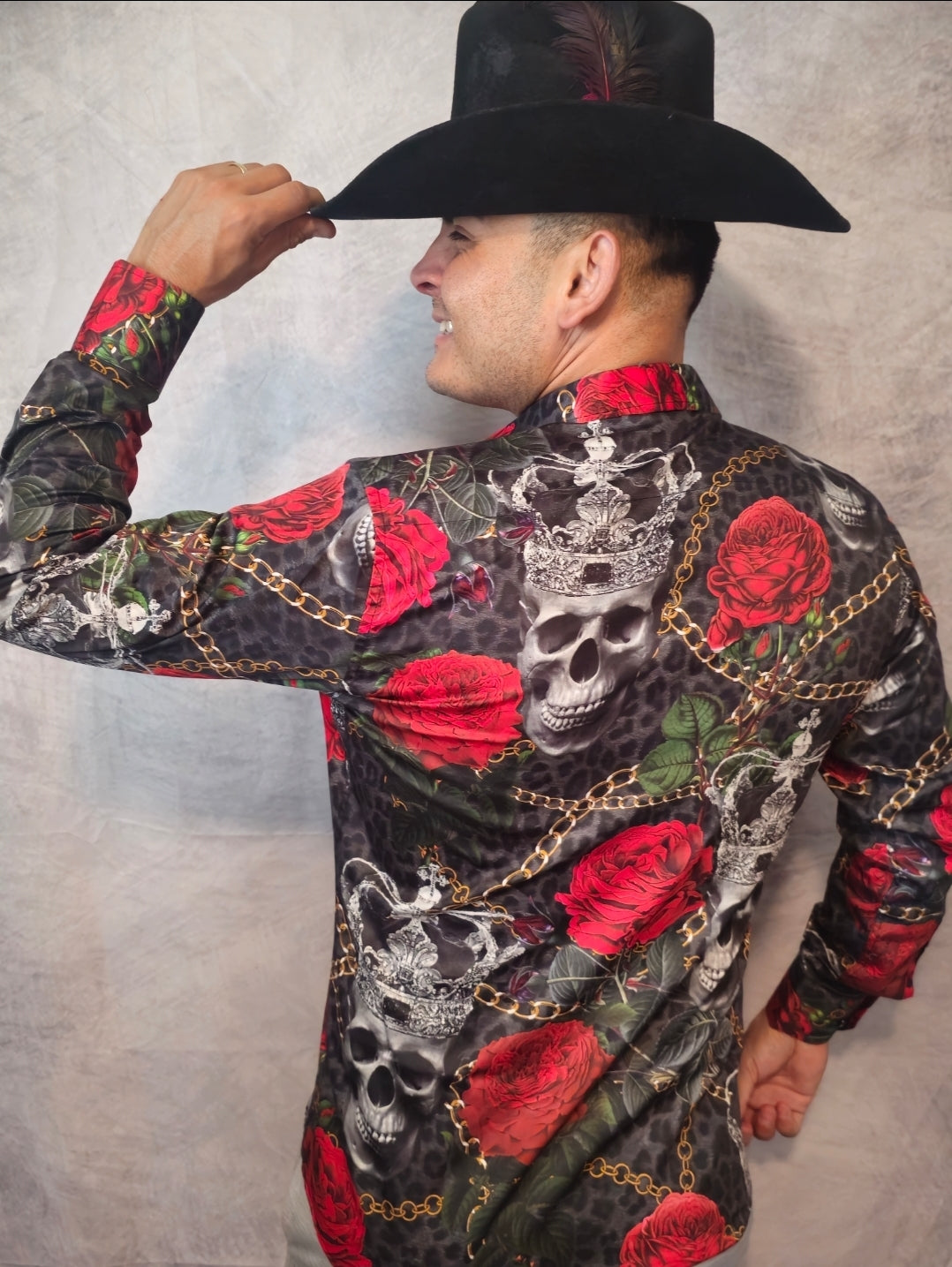 Skull Crown Fine Long Sleeve Shirt