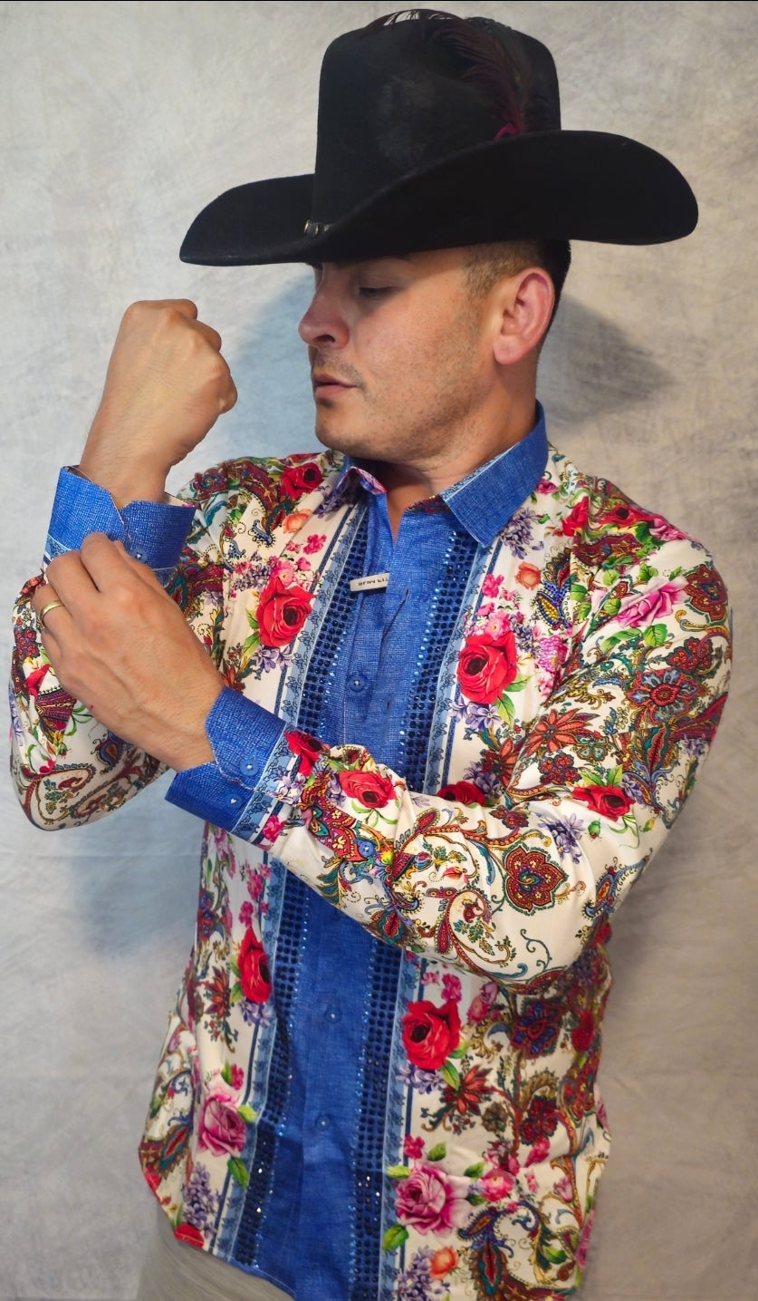 PAISLEY GARDEN LONG Sleeve Shirt