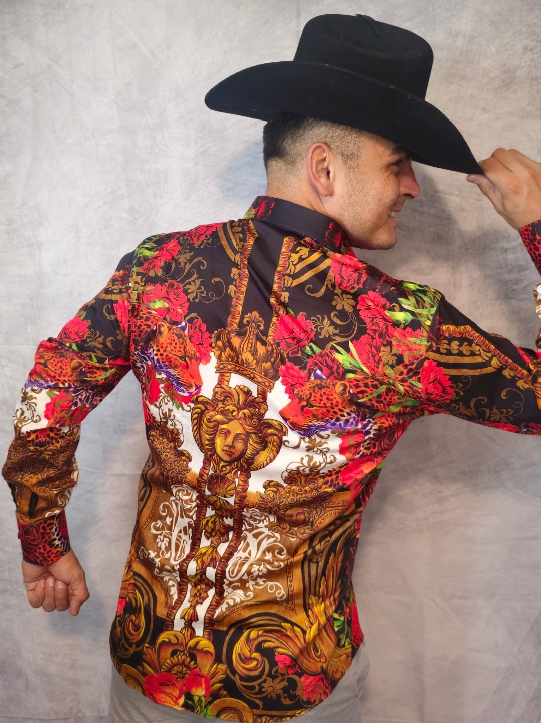 Lafayette Rhinestone Long Sleeve Shirt