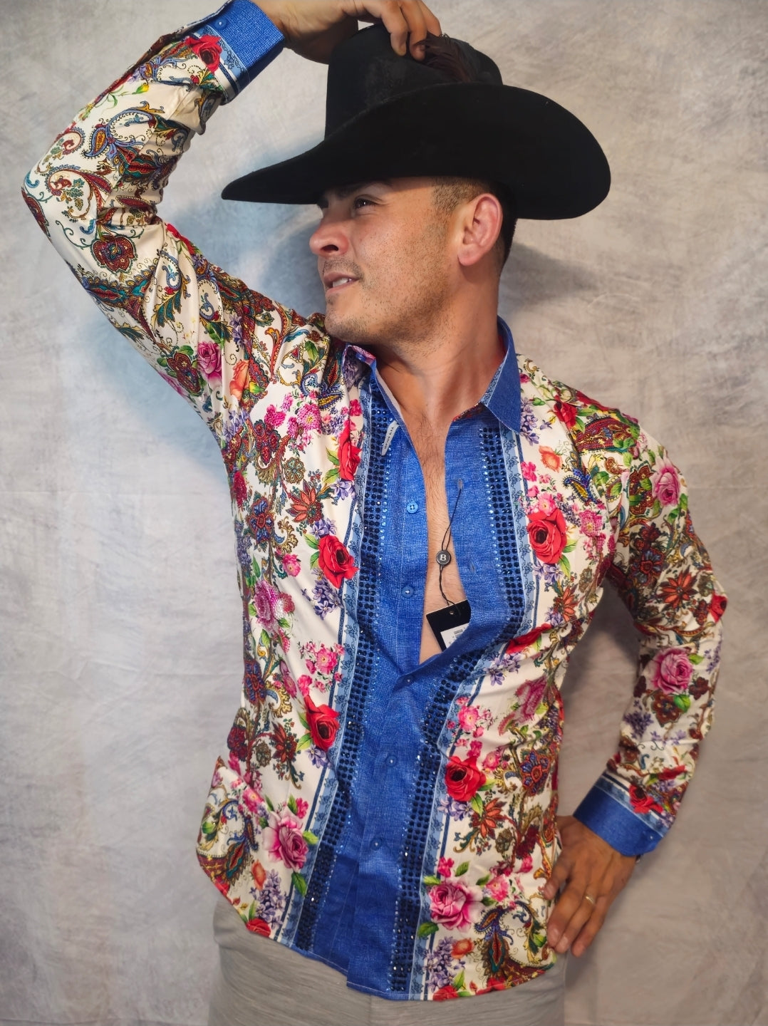 PAISLEY GARDEN LONG Sleeve Shirt