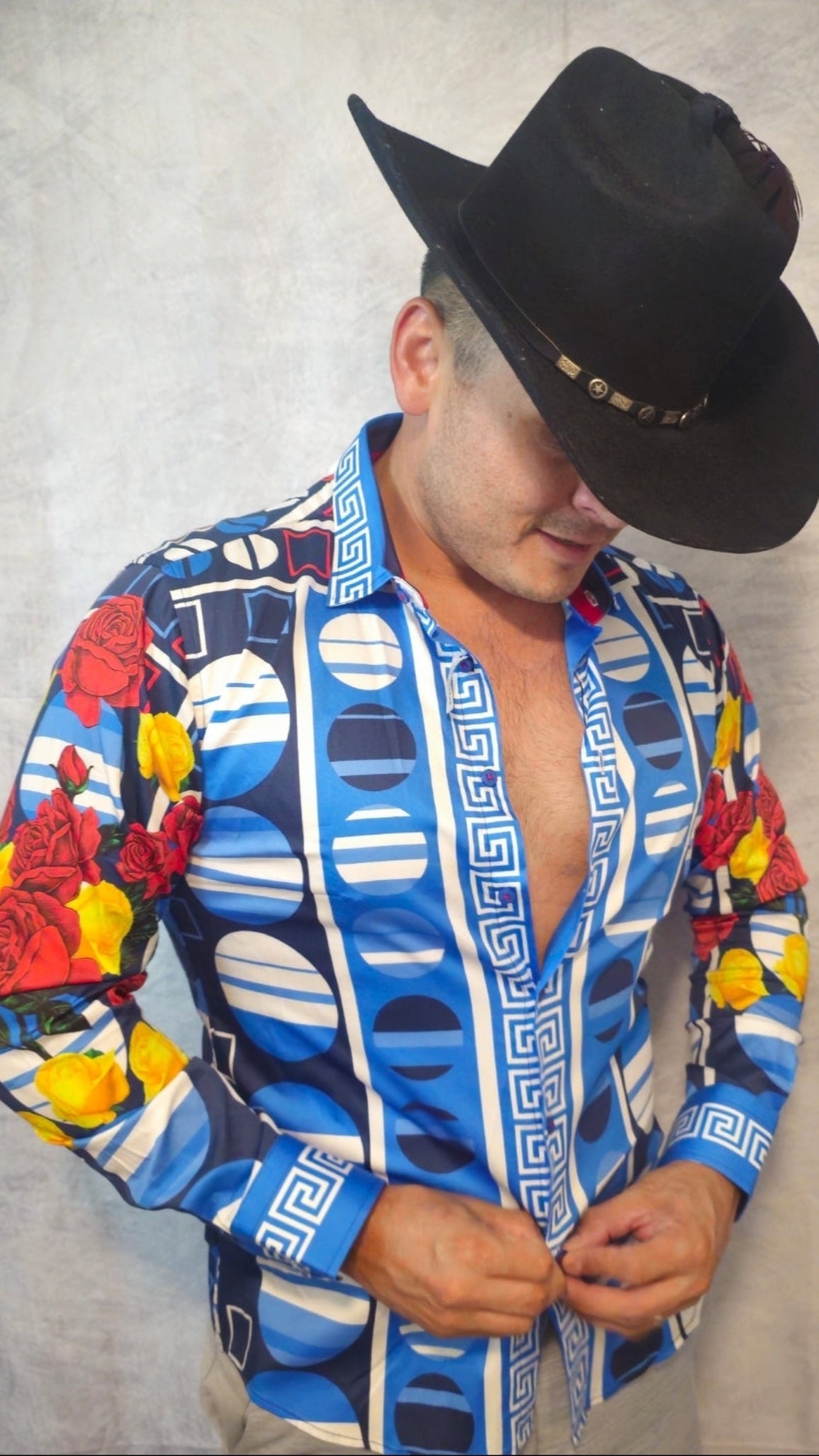 Heaven on Earth Rhinestone Long Sleeve Shirt