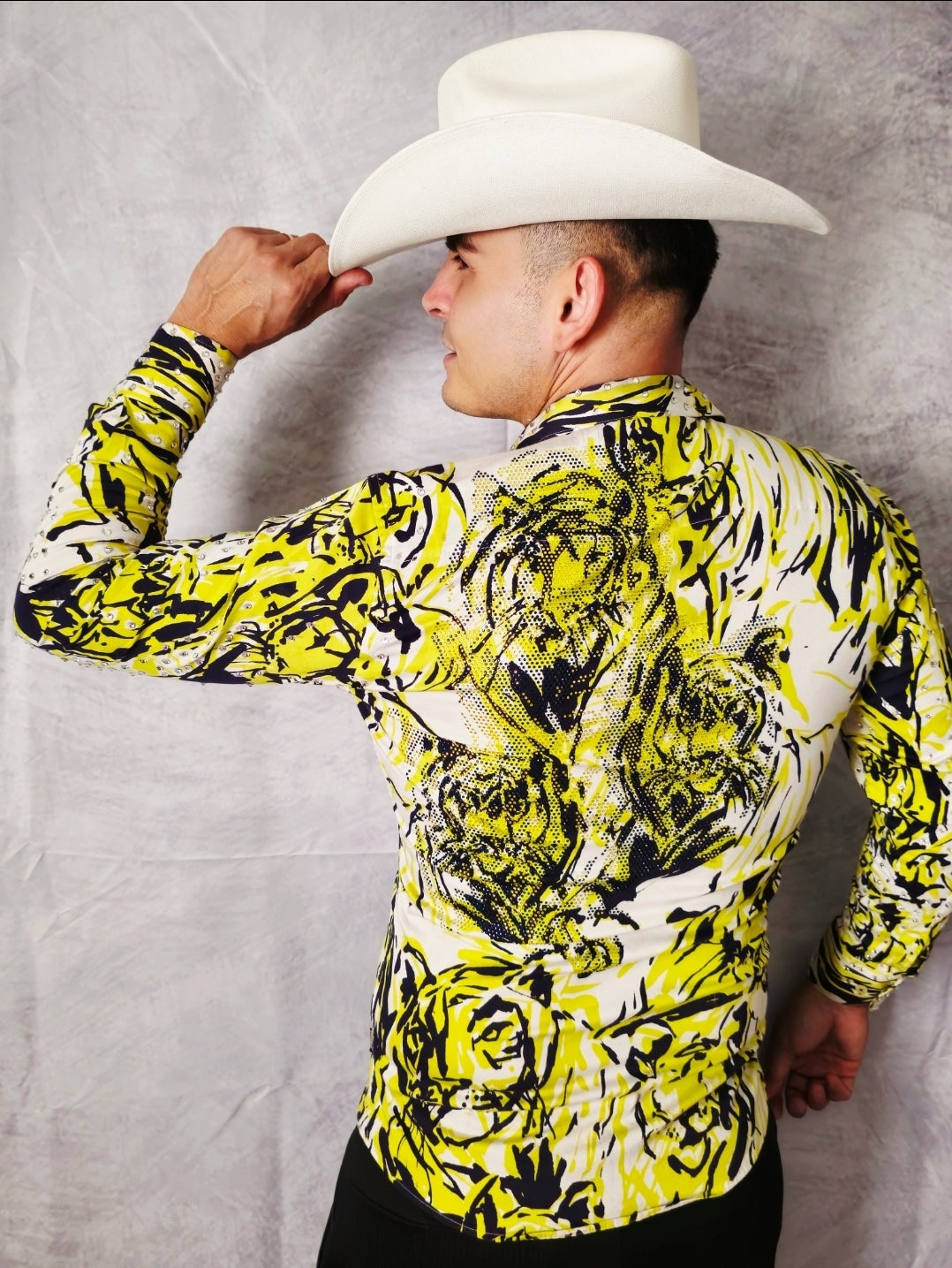 LION YELLOW LONG SLEEVE SHIRT