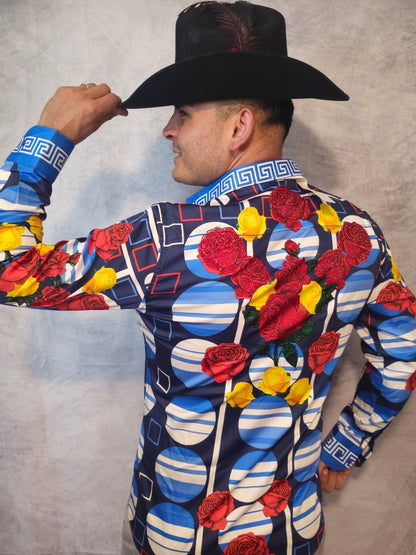 Heaven on Earth Rhinestone Long Sleeve Shirt