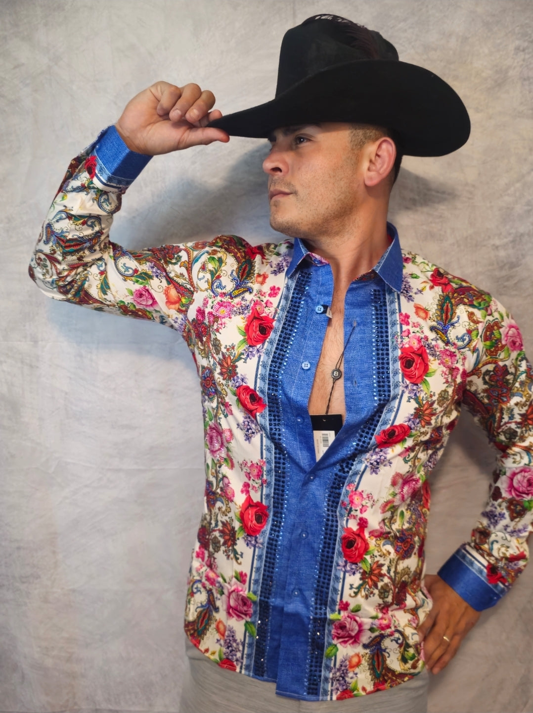 PAISLEY GARDEN LONG Sleeve Shirt