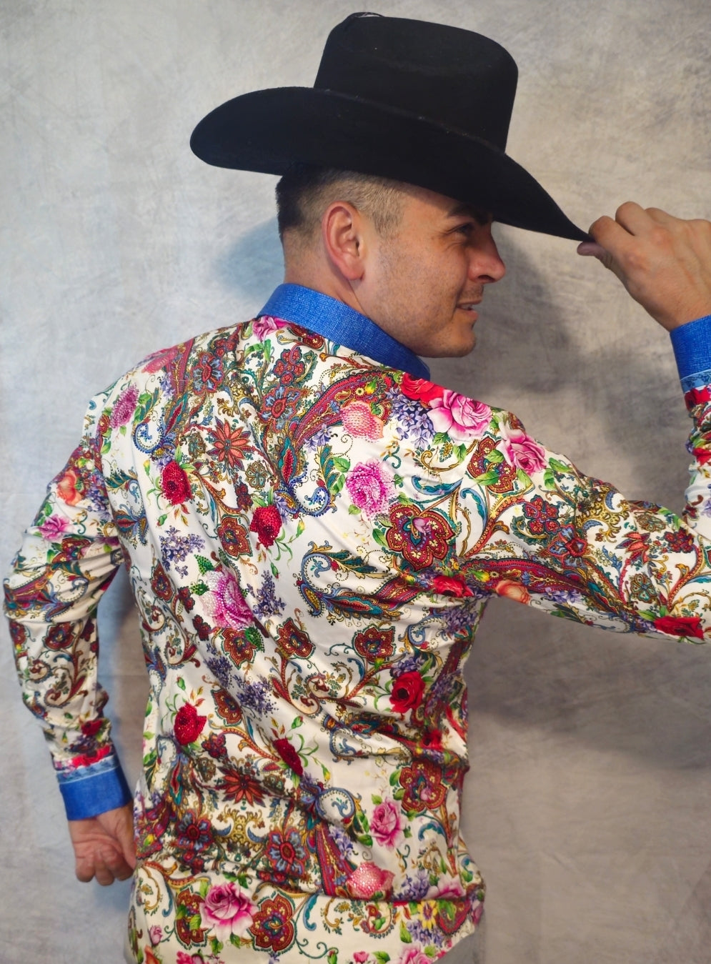 PAISLEY GARDEN LONG Sleeve Shirt