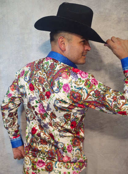 PAISLEY GARDEN LONG Sleeve Shirt