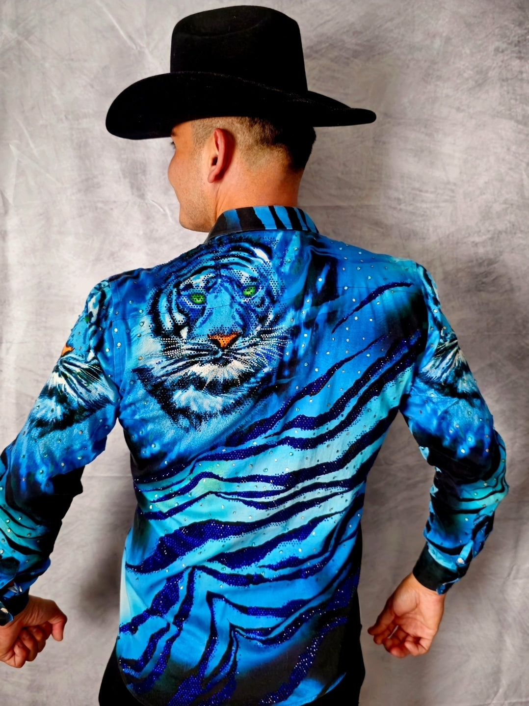 LION BLUELONG SLEEVE SHIRT