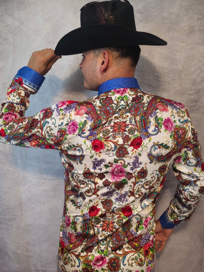 PAISLEY GARDEN LONG Sleeve Shirt