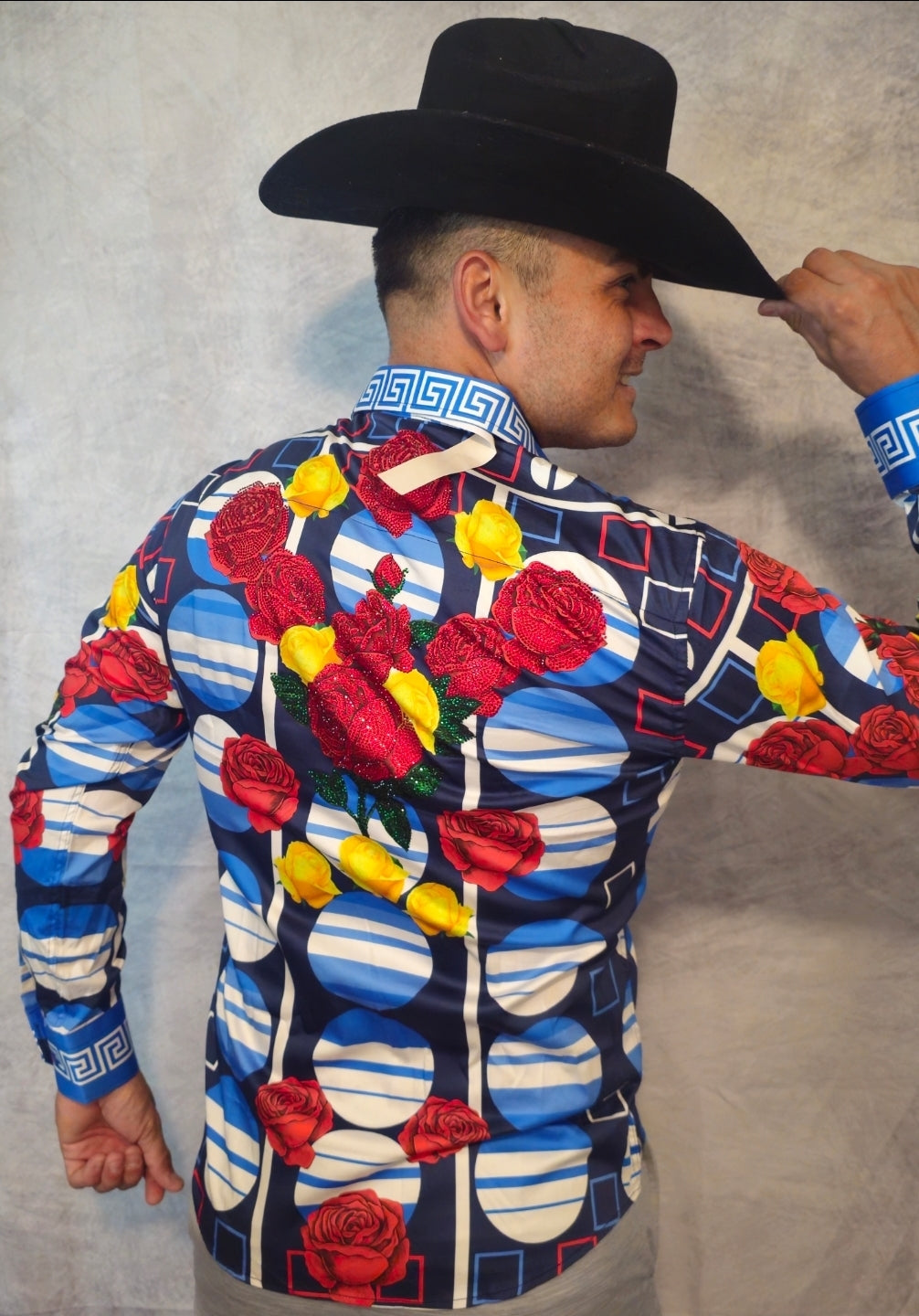 Heaven on Earth Rhinestone Long Sleeve Shirt